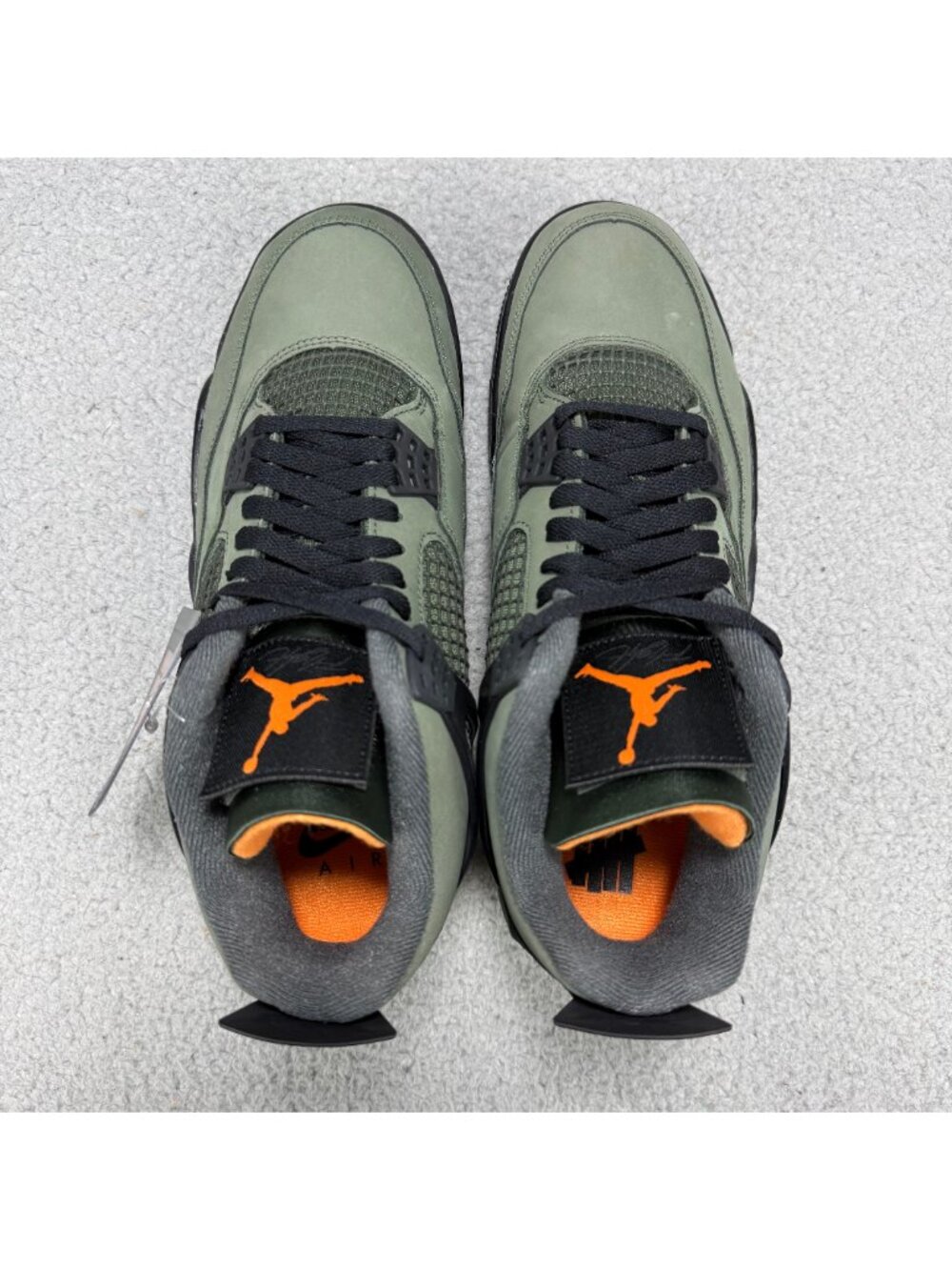 Jordan 4 Undefeated Mens 9 Shoes Deep Green Nike Air Retro OG 2025 Sneakers - Picture 6 of 11